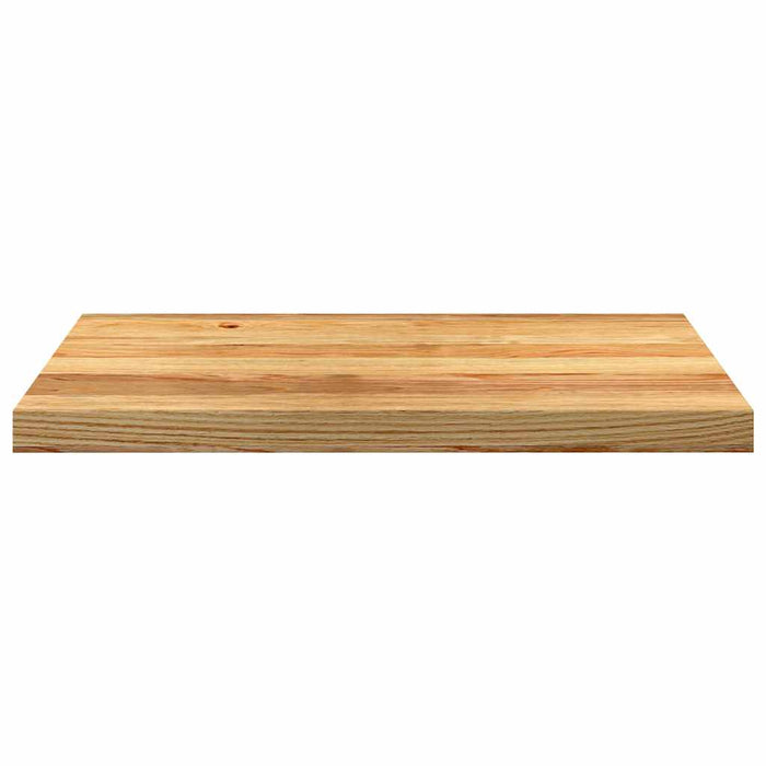 Pervaz 2 buc lemn masiv de maro deschis 70x40x2 cm - WALTI WALTI