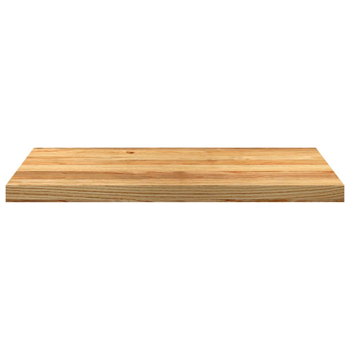 Pervaz 2 buc lemn masiv de maro deschis 80x40x2 cm - WALTI WALTI