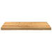 Pervaz 2 buc lemn masiv de maro deschis 80x40x2 cm - WALTI WALTI