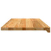 Pervaz 2 buc lemn masiv de maro deschis 80x40x2 cm - WALTI WALTI