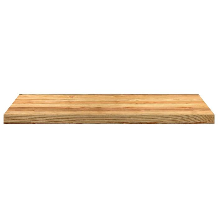Pervaz 2 buc lemn masiv de maro deschis 90x40x2 cm - WALTI WALTI