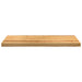Pervaz 2 buc lemn masiv de maro deschis 90x40x2 cm - WALTI WALTI