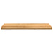 Pervaz 2 buc lemn masiv de maro deschis 110x40x2 cm - WALTI WALTI