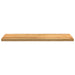 Pervaz 2 buc lemn masiv de maro deschis 120x40x2 cm - WALTI WALTI