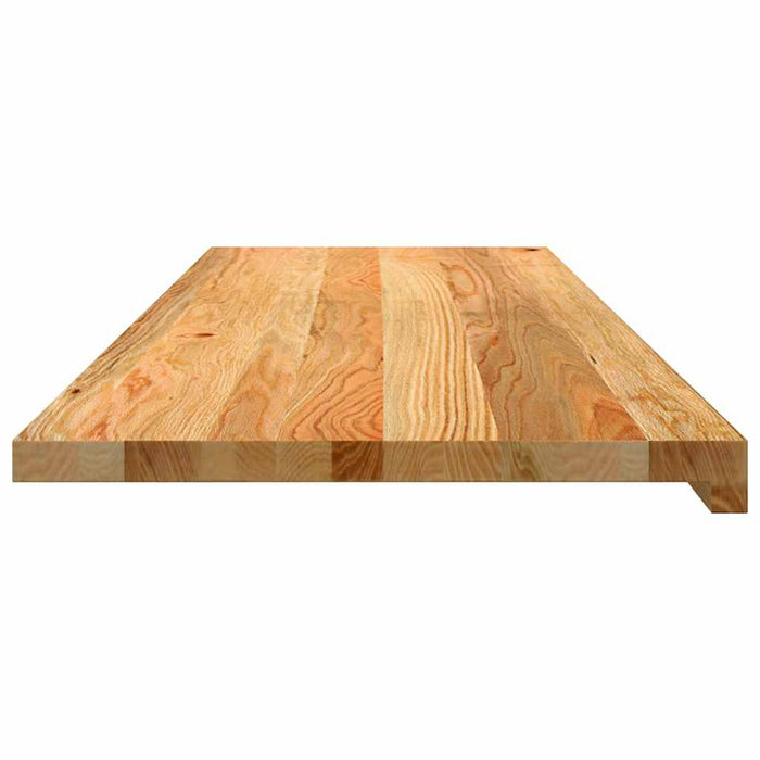 Pervaz 2 buc lemn masiv de maro deschis 120x40x2 cm - WALTI WALTI