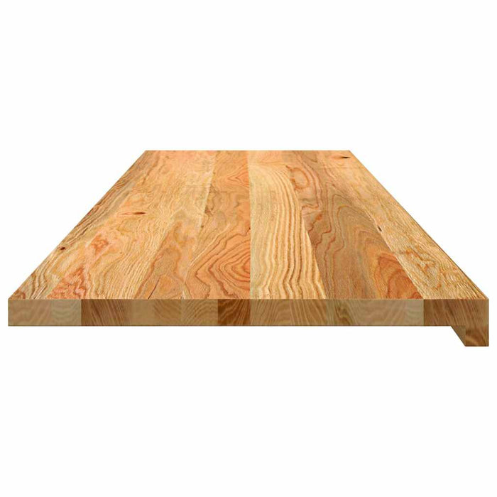 Pervaz 2 buc lemn masiv de maro deschis 140x40x2 cm - WALTI WALTI