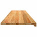 Pervaz 2 buc lemn masiv de maro deschis 160x40x2 cm - WALTI WALTI