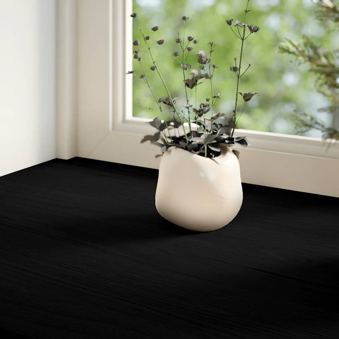 Pervaz 2 buc lemn masiv de maro-negru 120x15x2 cm WALTI