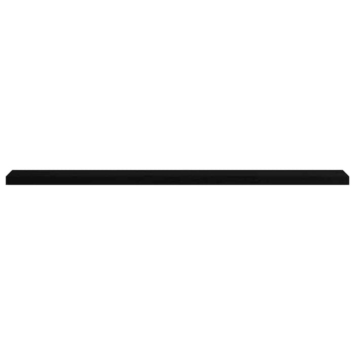 Pervaz 2 buc lemn masiv de maro-negru 160x15x2 cm WALTI