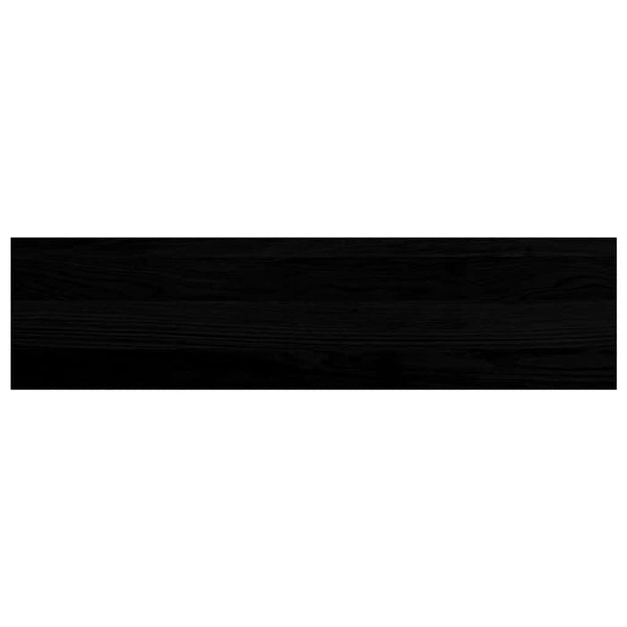 Pervaz 2 buc lemn masiv de maro-negru 80x20x2 cm WALTI
