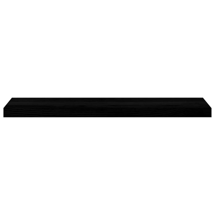 Pervaz 2 buc lemn masiv de maro-negru 90x20x2 cm WALTI