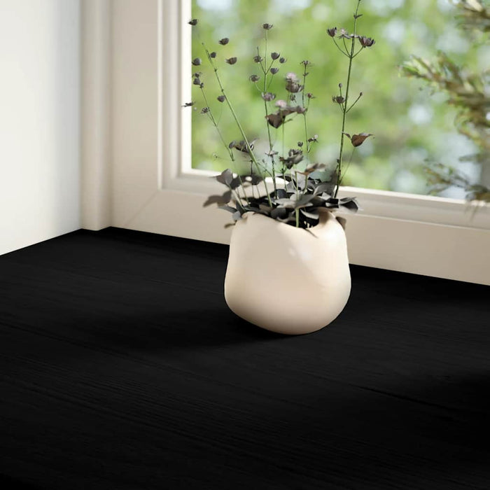 Pervaz 2 buc lemn masiv de maro-negru 110x20x2 cm WALTI