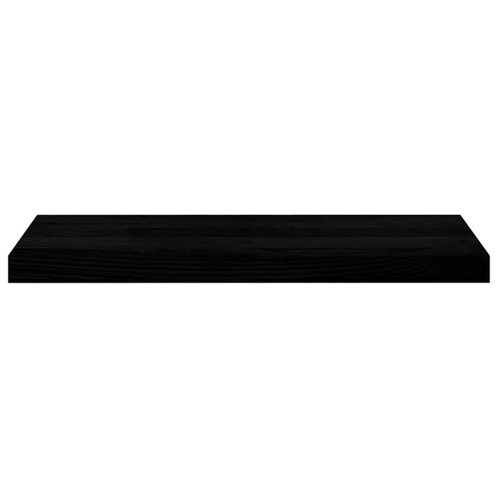 Glafuri 2 buc maro-negru 70x25x2 cm lemn masiv de stejar WALTI