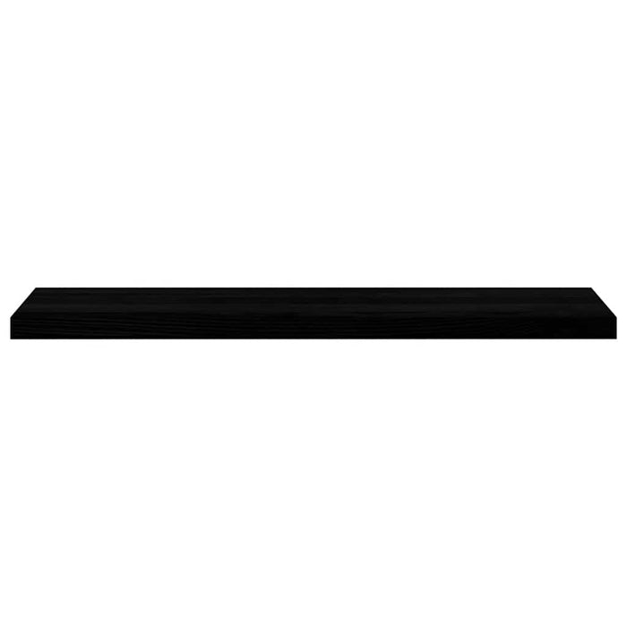 Glafuri 2 buc maro-negru 110x25x2 cm lemn masiv de stejar WALTI
