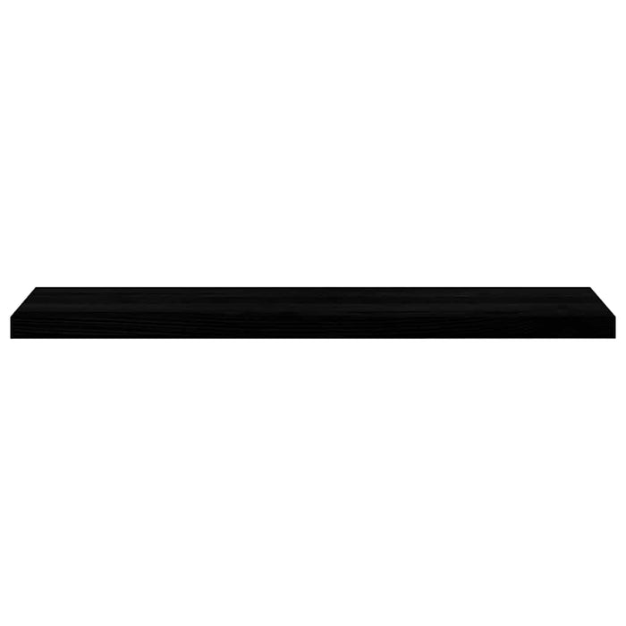 Glafuri 2 buc maro-negru 110x30x2 cm lemn masiv de stejar WALTI