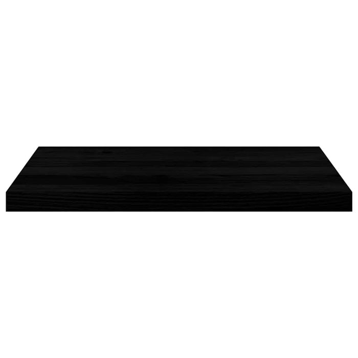 Glafuri 2 buc maro-negru 70x40x2 cm lemn masiv de stejar WALTI