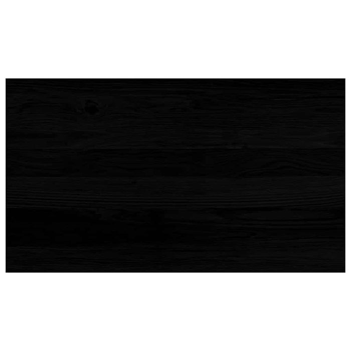 Glafuri 2 buc maro-negru 70x40x2 cm lemn masiv de stejar WALTI