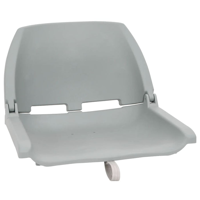 Set scaun pliabil, 4 piese, fără pernă, gri, 48x51x41 cm WALTI