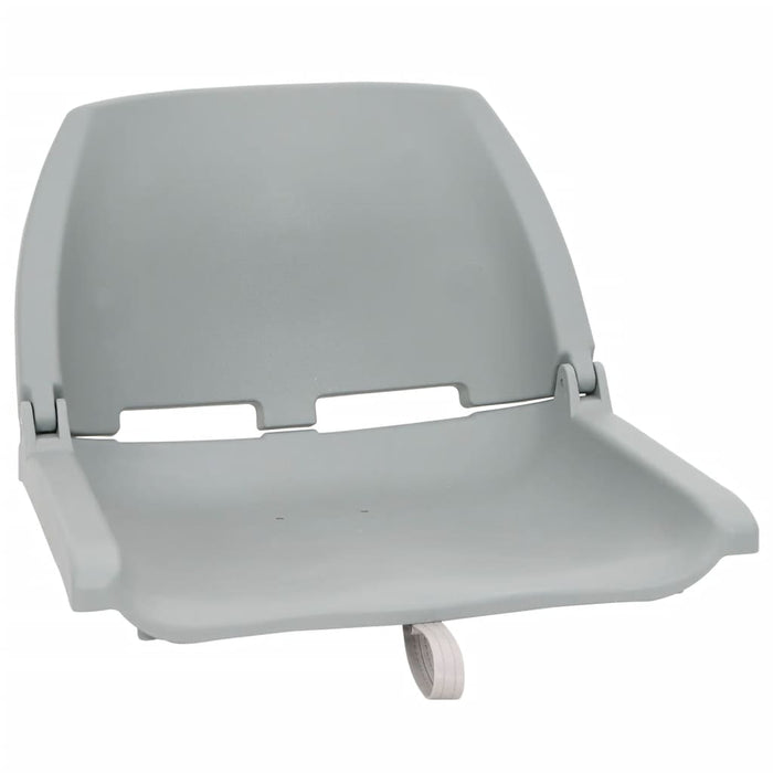 Set scaun pliabil, 4 piese, fără pernă, gri, 48x51x41 cm - WALTI WALTI