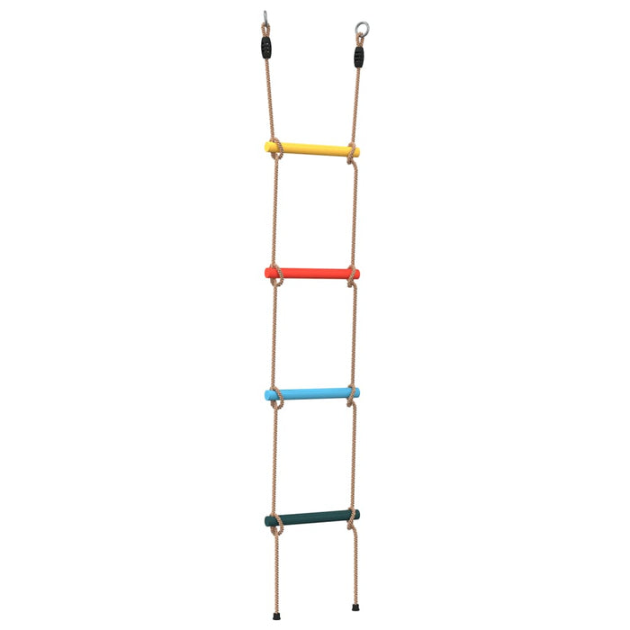 Scară din funie pentru copii cu 4 trepte, multicolor - WALTI WALTI