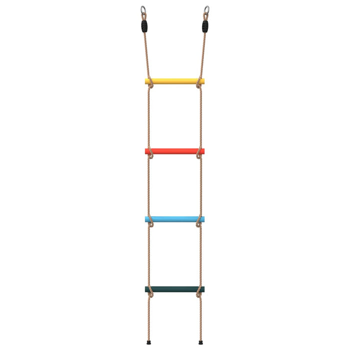 Scară din funie pentru copii cu 4 trepte, multicolor - WALTI WALTI