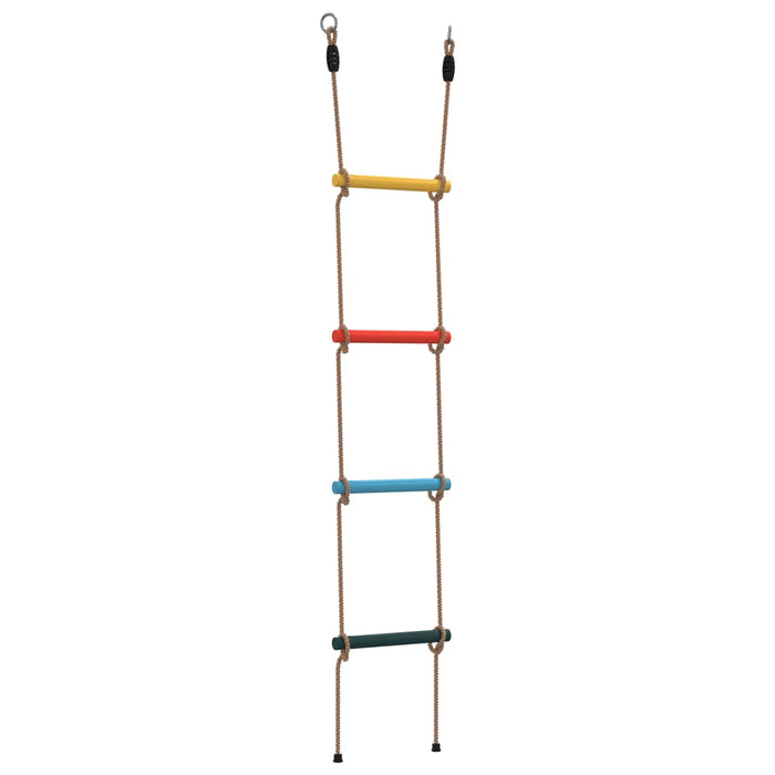 Scară din funie pentru copii cu 4 trepte, multicolor - WALTI WALTI