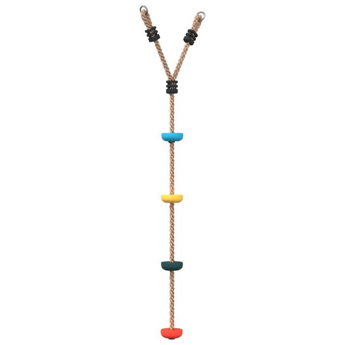 Leagăn cu funie și disc pentru copii, cu 4 trepte, multicolor - WALTI WALTI