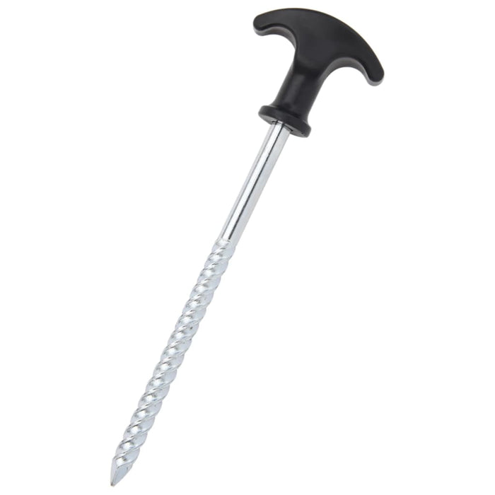 Țăruși de cort, 24 buc., 17 cm, Ø7 mm, oțel galvanizat - WALTI WALTI