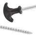 Țăruși de cort, 24 buc., 17 cm, Ø7 mm, oțel galvanizat - WALTI WALTI