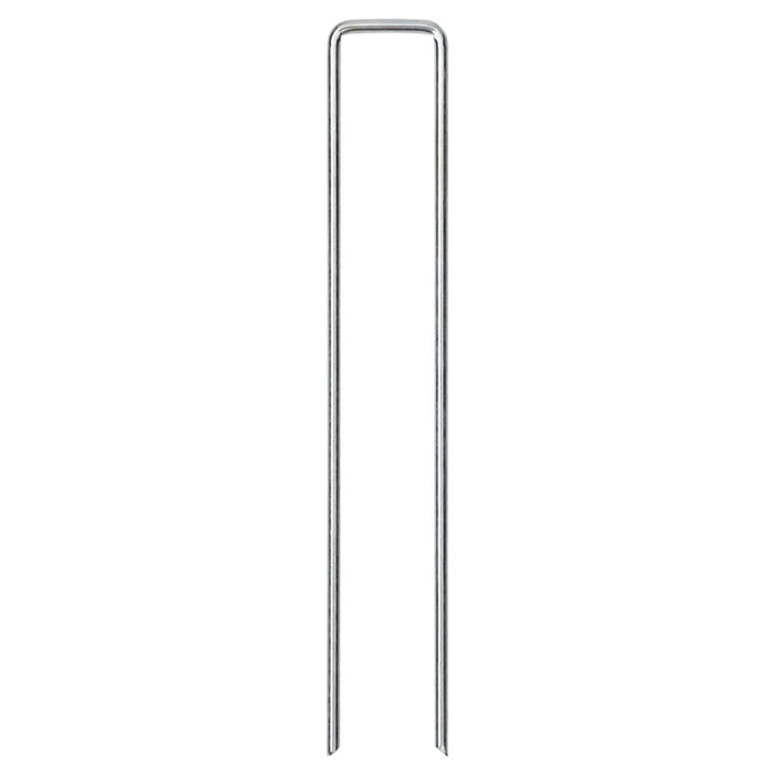 Țăruși de pământ în formă de U 25 buc. 20x4 cm oțel galvanizat - WALTI WALTI