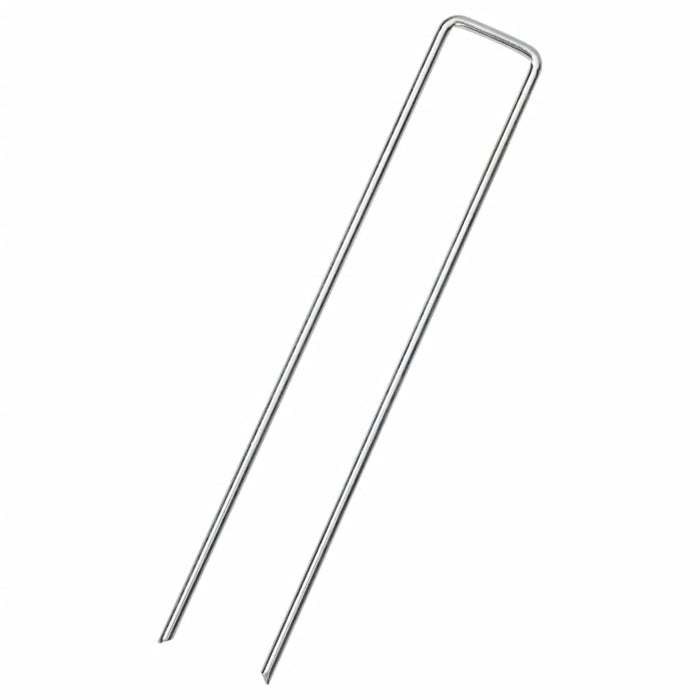 Țăruși de pământ în formă de U 50 buc. 20x4 cm oțel galvanizat - WALTI WALTI