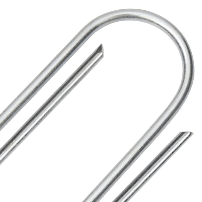 Țăruși de pământ în formă de U 25 buc. 15x3,5cm oțel galvanizat - WALTI WALTI