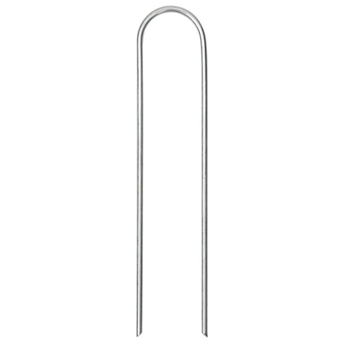 Țăruși de pământ în formă de U 50 buc. 15x3,5cm oțel galvanizat WALTI