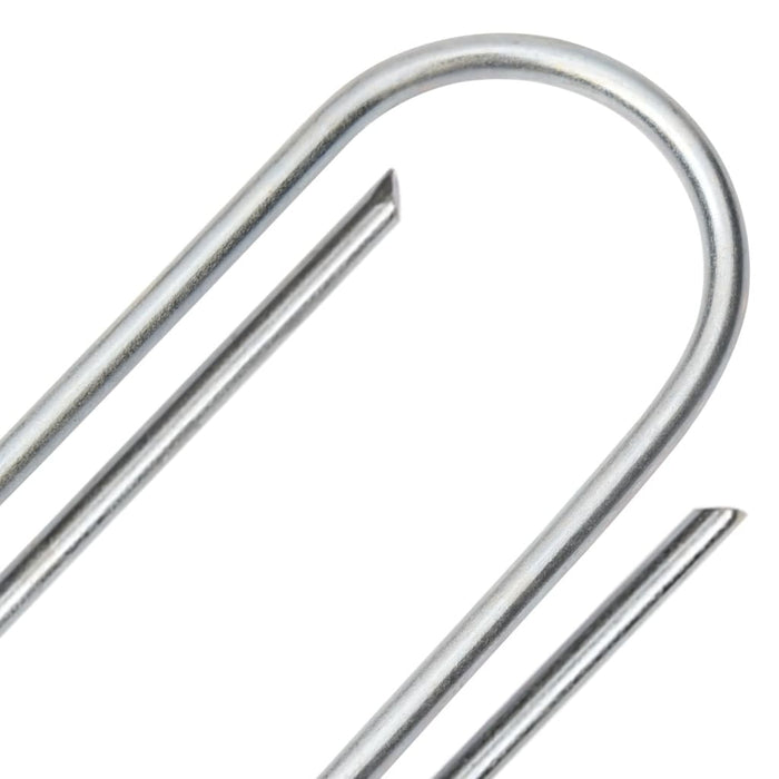 Țăruși de pământ în formă de U 50 buc. 15x3,5cm oțel galvanizat WALTI