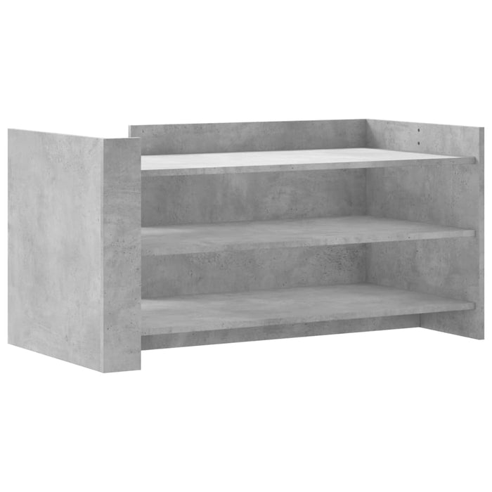 Măsuță de cafea, gri beton, 100x50x50 cm, lemn prelucrat - WALTI WALTI