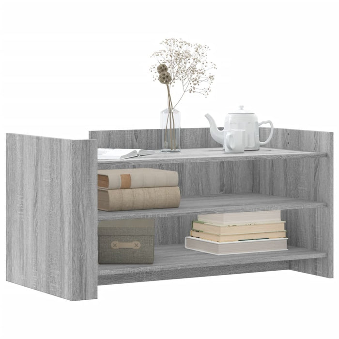 Măsuță de cafea gri sonoma 100x50x50 cm lemn prelucrat - WALTI WALTI