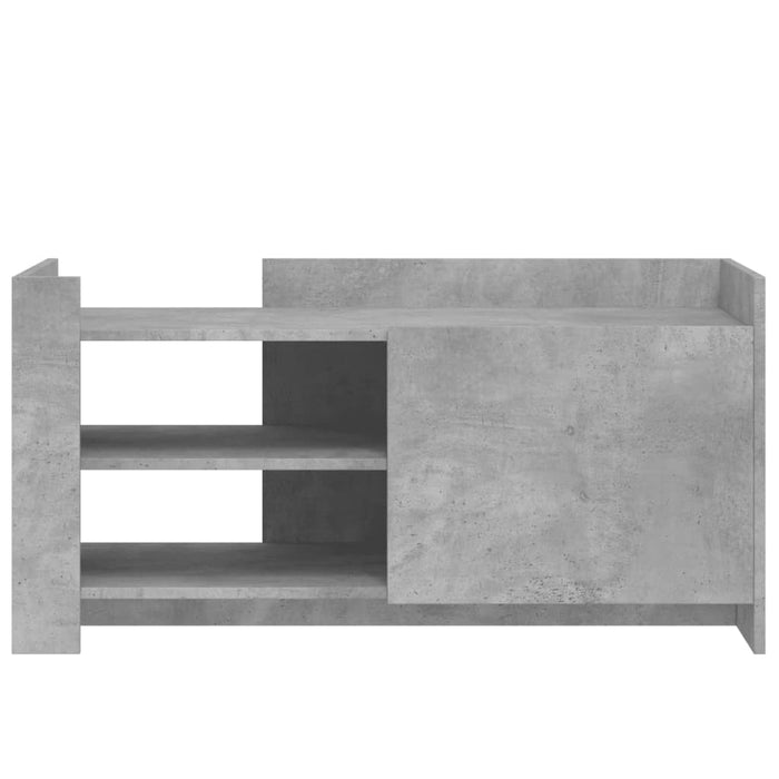 Măsuță de cafea, gri beton, 100x50x50 cm, lemn prelucrat - WALTI WALTI