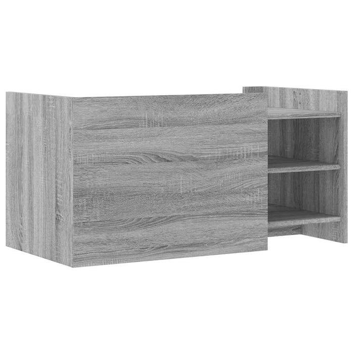 Măsuță de cafea gri sonoma 100x50x50 cm lemn prelucrat - WALTI WALTI