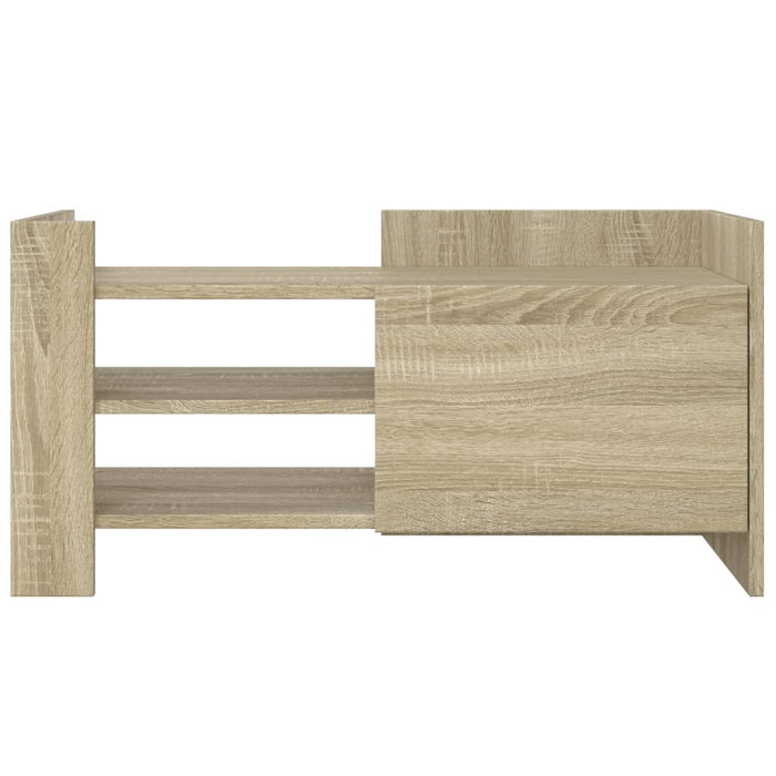 Comodă TV, stejar sonoma, 80x35x40 cm, lemn prelucrat - WALTI WALTI