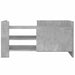 Comodă TV, gri beton, 80x35x40 cm, lemn prelucrat - WALTI WALTI