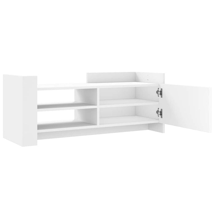 Comodă TV, alb, 100x35x40 cm, lemn prelucrat - WALTI WALTI
