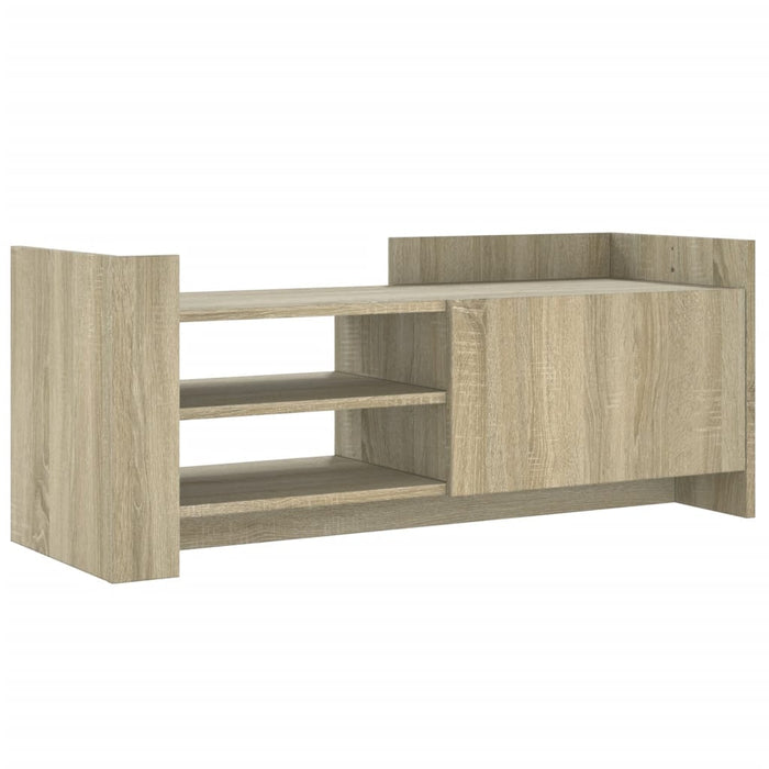 Comodă TV, stejar sonoma, 100x35x40 cm, lemn prelucrat - WALTI WALTI
