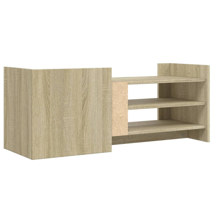 Comodă TV, stejar sonoma, 100x35x40 cm, lemn prelucrat - WALTI WALTI