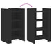 Dulap, negru, 45x35x75 cm, lemn prelucrat - WALTI WALTI