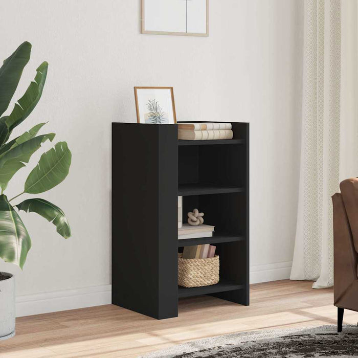 Dulap, negru, 45x35x75 cm, lemn prelucrat - WALTI WALTI