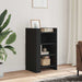 Dulap, negru, 45x35x75 cm, lemn prelucrat - WALTI WALTI