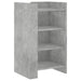 Dulap, gri beton, 45x35x75 cm, lemn prelucrat - WALTI WALTI
