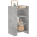 Dulap, gri beton, 45x35x75 cm, lemn prelucrat - WALTI WALTI