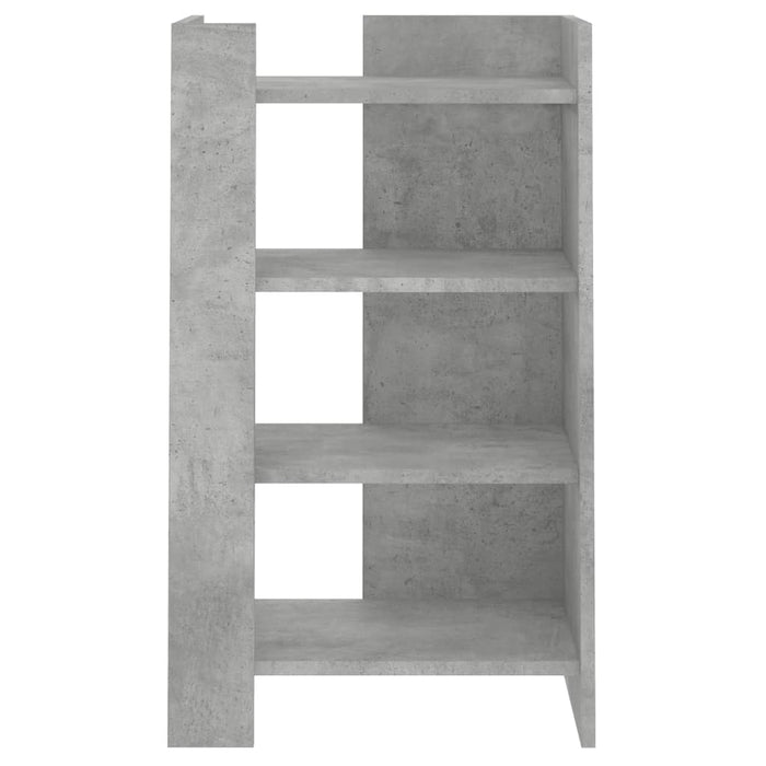 Dulap, gri beton, 45x35x75 cm, lemn prelucrat - WALTI WALTI