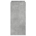 Dulap, gri beton, 45x35x75 cm, lemn prelucrat - WALTI WALTI